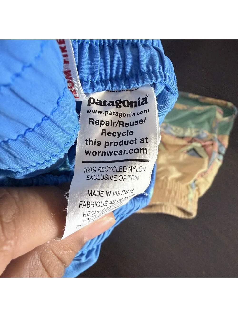 Set 2 Patagonia Swim Kids Board Shorts 2T Geometric Print  Boys Swim Shorts